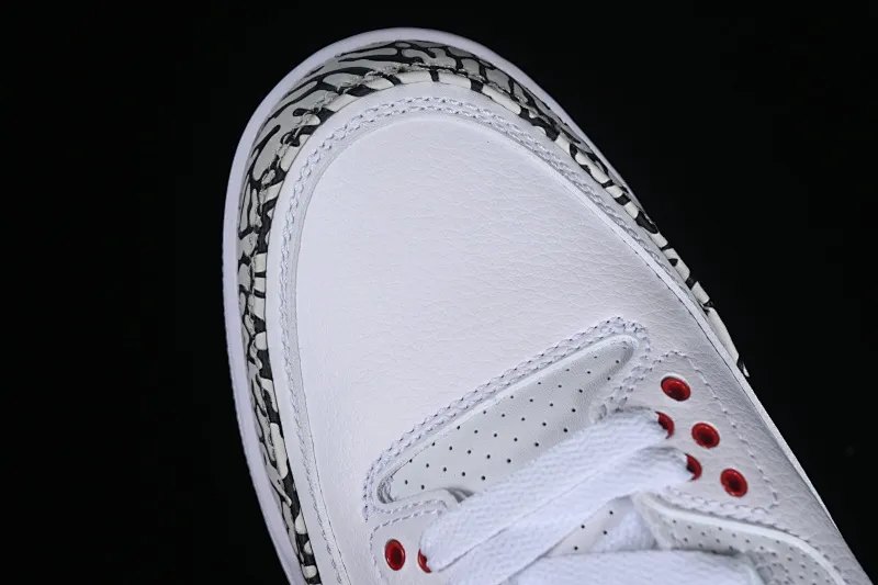 All categories Air Jordan Jordan series basketball shoes Air Jordan 3 Air Jordan 3 "Tinker Hatfield" AJ3 Joe 3 manuscript white cement hook AV6683-160